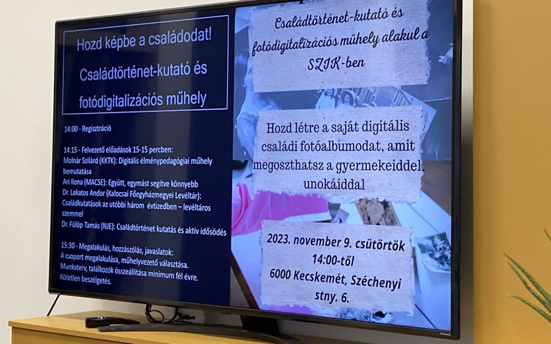 Hozd képbe a családodat!
